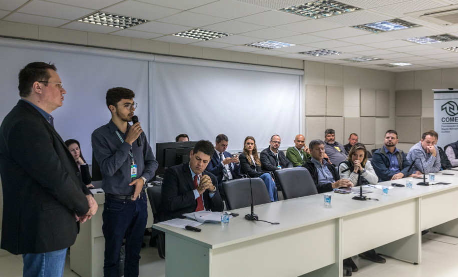 Comec realiza encontro com prefeituras da Região Metropolitana de Curitiba, para esclarecer dúvidas em processos de Planejamento Urbano.1/06/2019Foto: Maurilio Cheli