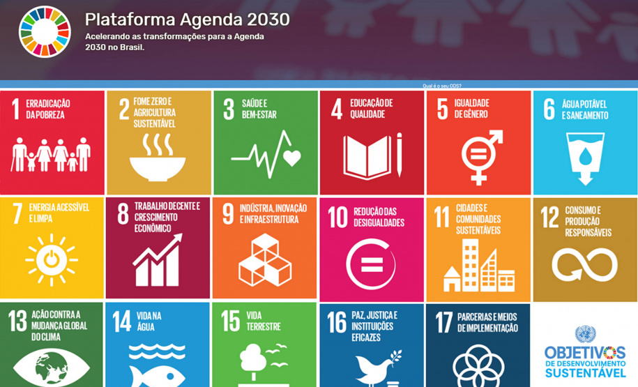 O Governo do Paraná trabalha para acelerar a adesão de municípios, empresas e organizações não governamentais aos Objetivos de Desenvolvimento Sustentável (ODS). Nos próximos meses entrará em operação um sistema inédito de business intelligence que vai identificar indicadores municipais para orientar os gestores na criação de políticas públicas que atendam a Agenda 2030, plano de ação proposto pela ONU com 17 objetivos e 169 metas para erradicar a pobreza.