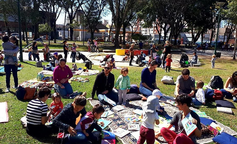 Biblioteca organiza mais um Piquenique Literário. Foto: BPP