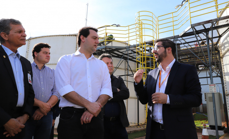Governador carlos Massa Ratinho Junior durante encontro com o diretor - geral brasileiro da Itaipu Binacional, general Joaquin Silva e Luna - Foz do Iguaçu, 12/06/2019 - Foto: Rodrigo Félix Leal/ANPr