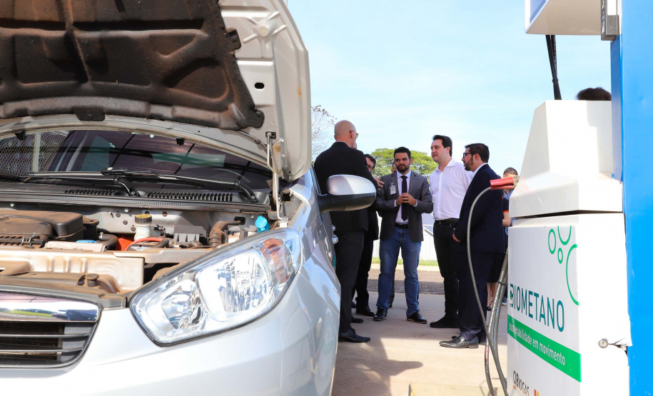 Governador carlos Massa Ratinho Junior durante encontro com o diretor - geral brasileiro da Itaipu Binacional, general Joaquin Silva e Luna - Foz do Iguaçu, 12/06/2019 - Foto: Rodrigo Félix Leal/ANPr