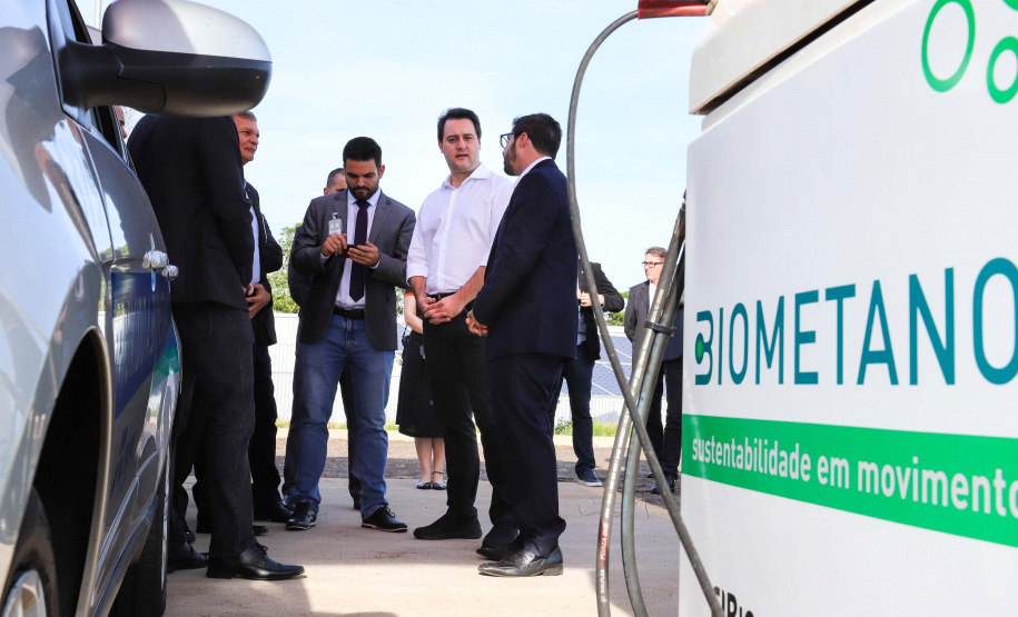 Governador carlos Massa Ratinho Junior durante encontro com o diretor - geral brasileiro da Itaipu Binacional, general Joaquin Silva e Luna - Foz do Iguaçu, 12/06/2019 - Foto: Rodrigo Félix Leal/ANPr