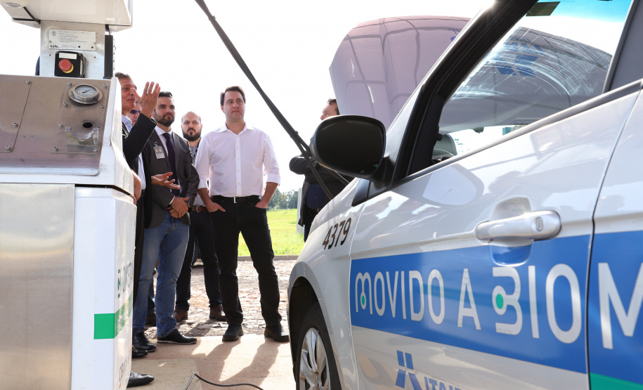 Governador carlos Massa Ratinho Junior durante encontro com o diretor - geral brasileiro da Itaipu Binacional, general Joaquin Silva e Luna  -  Foz do Iguaçu, 12/06/2019  -  Foto: Rodrigo Félix Leal/ANPr