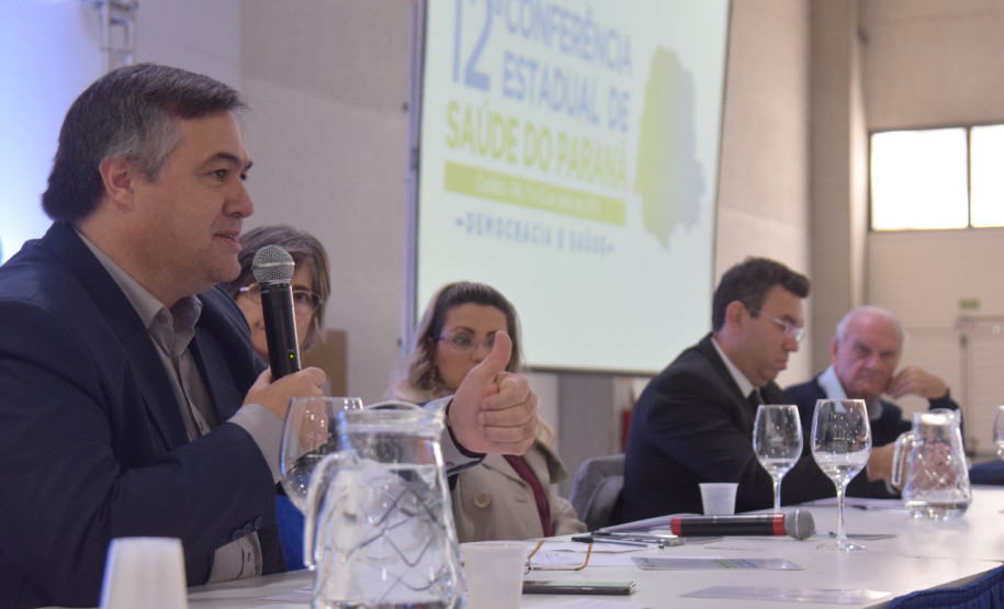 A 12ª Conferência começou na terça-feira (11) e segue até amanhã (13), com a participação de cerca de 1,2 mil delegados que representam os usuários, profissionais, prestadores de serviços e gestores de Saúde do Paraná.  Curitiba, 12/06/2019  -  Foto: Américo Antônio Júnior