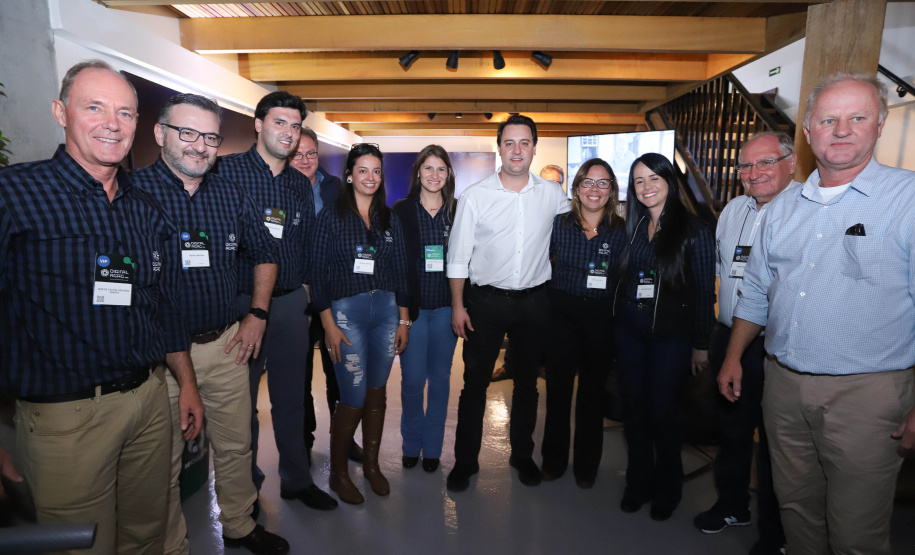 O governador Carlos Massa Ratinho Junior esteve nesta quarta-feira (12) na Digital Agro 2019, em Carambeí, nos Campos Gerais. O evento apresenta e discute as principais novidades tecnológicas para o agronegócio, como a digitalização do campo, automação, robótica, internet das coisas e Big Data. Foto: Rodrigo Felix Leal/ANPr