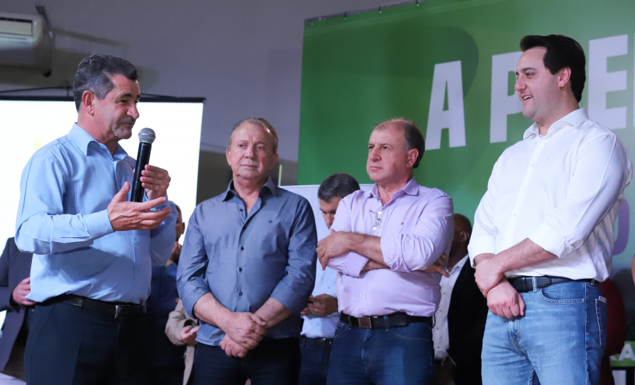 O governador Carlos Massa Ratinho Junior anunciou nesta quinta-feira (13) o investimento de 26.963.670,76 para benefícios à população de São José dos Pinhais, na Região Metropolitana de Curitiba.  -  São José dos Pinhais, 13/06/2019  -  Foto: Rodrigo Félix Leal/ANPr