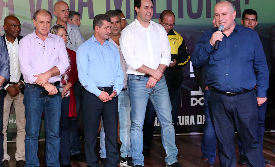 O governador Carlos Massa Ratinho Junior anunciou nesta quinta-feira (13) o investimento de 26.963.670,76 para benefícios à população de São José dos Pinhais, na Região Metropolitana de Curitiba.  -  São José dos Pinhais, 13/06/2019  -  Foto: Gilson Abreu/ANPr