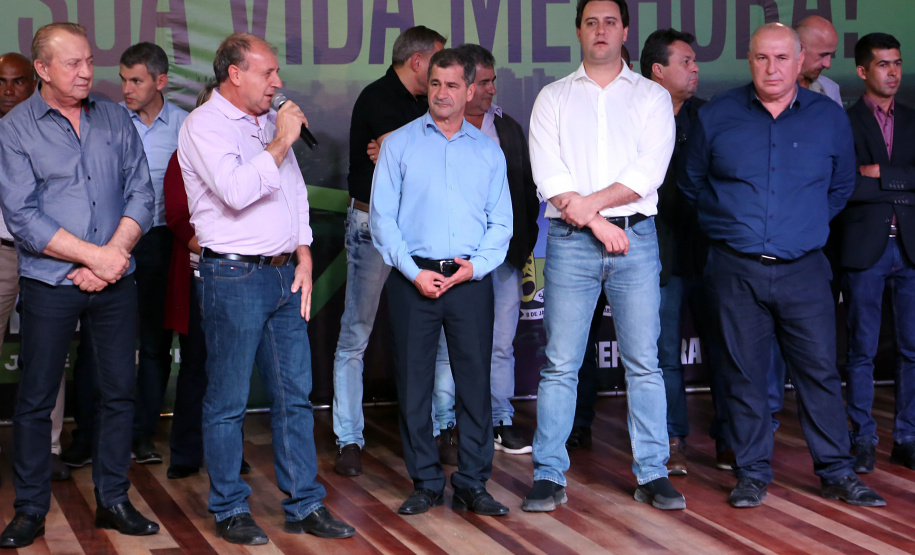 O governador Carlos Massa Ratinho Junior anunciou nesta quinta-feira (13) o investimento de 26.963.670,76 para benefícios à população de São José dos Pinhais, na Região Metropolitana de Curitiba.  -  São José dos Pinhais, 13/06/2019  -  Foto: Gilson Abreu/ANPr