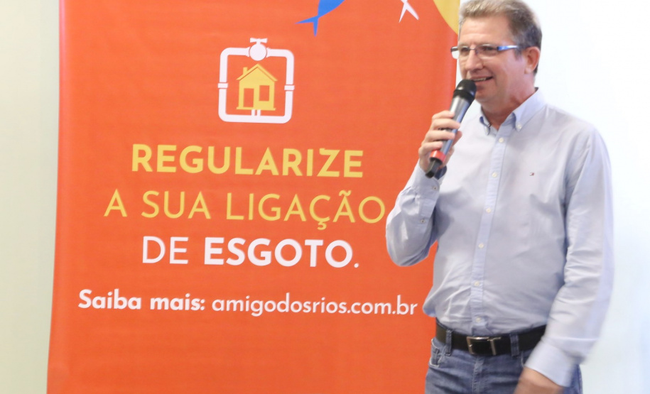 Saneamento avança em Curitiba após novo contrato com a Sanepar. Gerente geral da Sanepar, Antonio Carlos Gerardi   -  Curitiba, 13/06/2019  -  Foto: Divulgação Sanepar