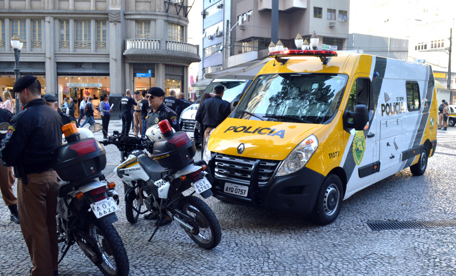 Ações das polícias aumentam em 334% as prisões no Paraná. Foto: Arquivo/ANPr