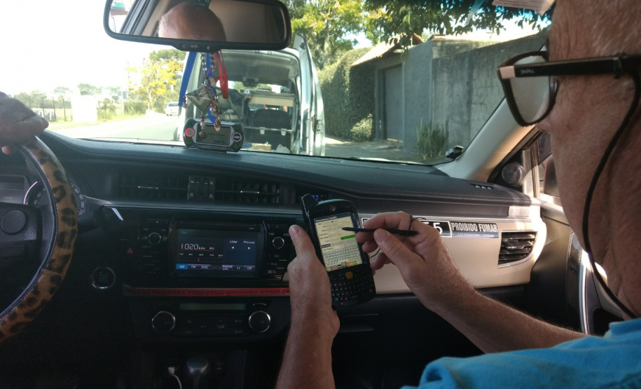 O Instituto de Pesos e Medidas do Paraná está fazendo a verificação periódica dos taxímetros instalados em veículos de aluguel, utilizados para o transporte de passageiros no município de Curitiba. - Curitiba, 14/06/2019 - Foto: Divulgação Ipem