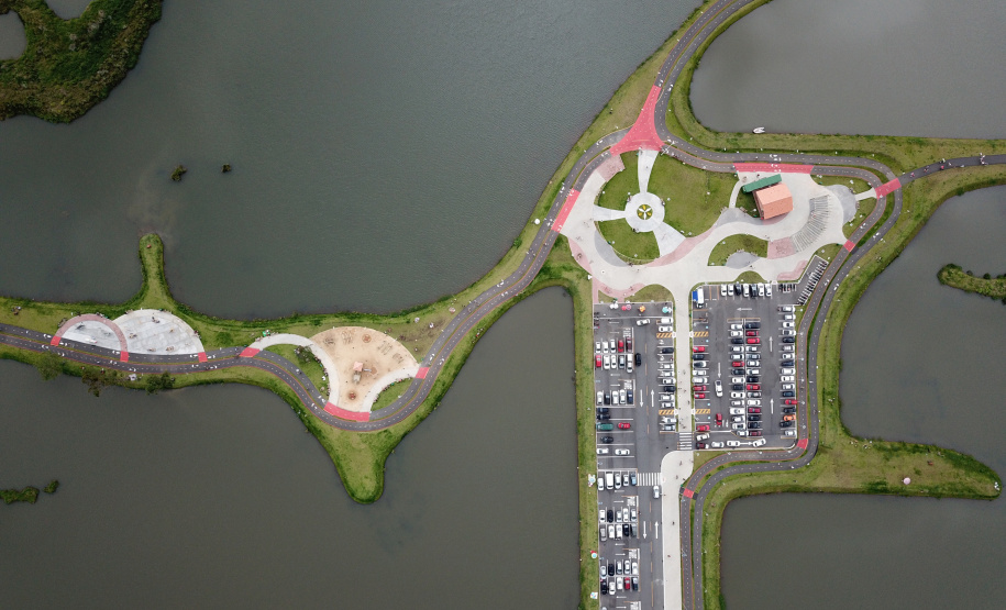 Parque das Águas. Pinhais, 14/01/2019. Foto: José Fernando Ogura/ANPr