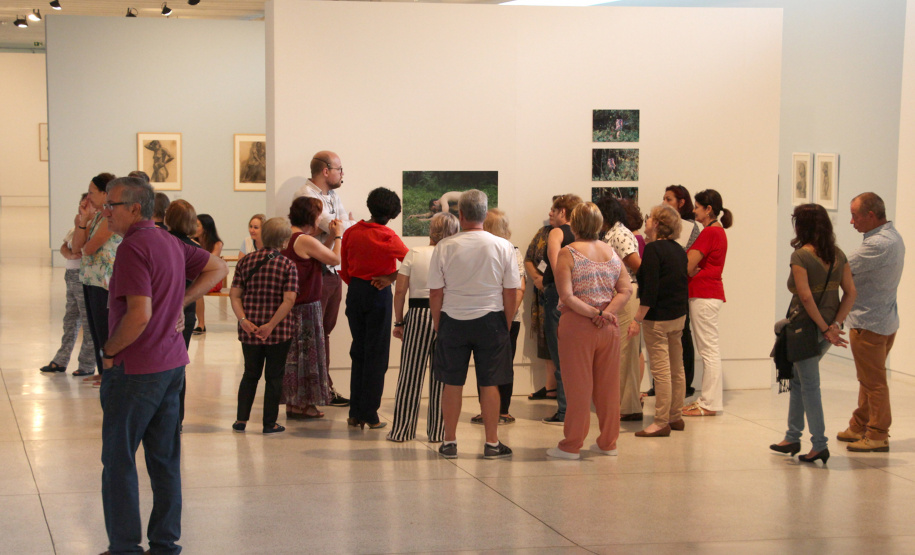 Para este fim de semana, o Museu Oscar Niemeyer (MON) preparou uma oficina dedicada àqueles que têm interesse em aprender a técnica de pintura com tintas naturais.  -  Curitiba, 14/06/2019  -  Foto: Maita Franco/MON