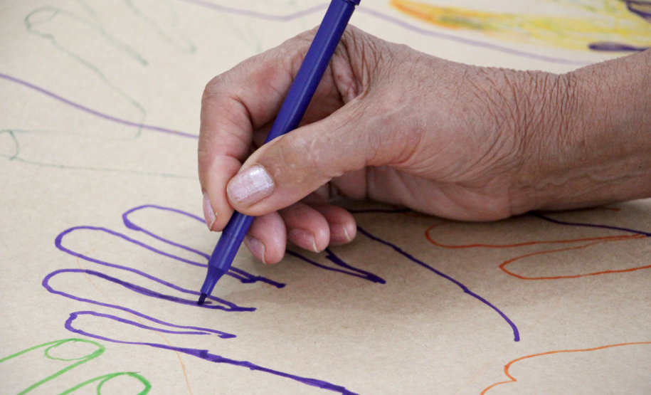 Para este fim de semana, o Museu Oscar Niemeyer (MON) preparou uma oficina dedicada àqueles que têm interesse em aprender a técnica de pintura com tintas naturais.  -  Curitiba, 14/06/2019  -  Foto: Maita Franco/MON