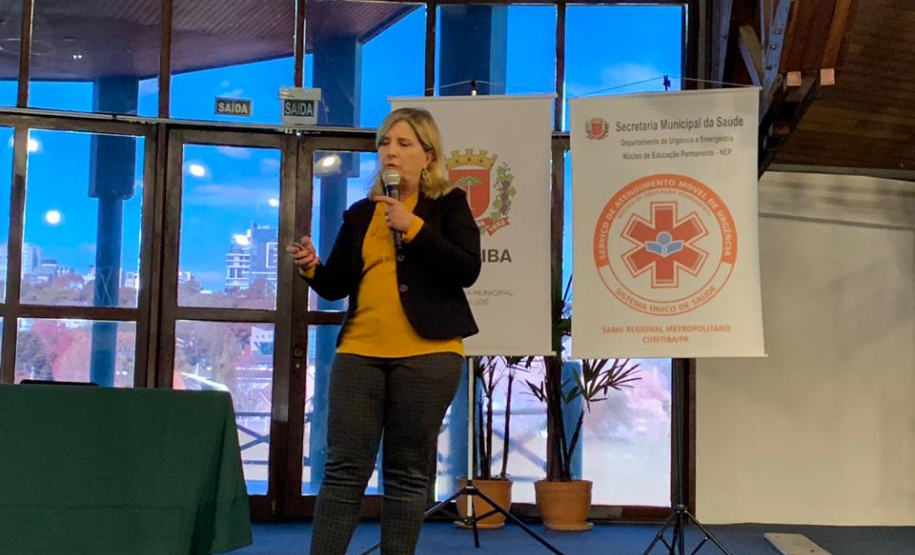 Siate e Samu simulam exercício de atendimento a múltiplas vítimas  -  Curitiba, 14/06/2019  -  Foto:  Divulgação SESA