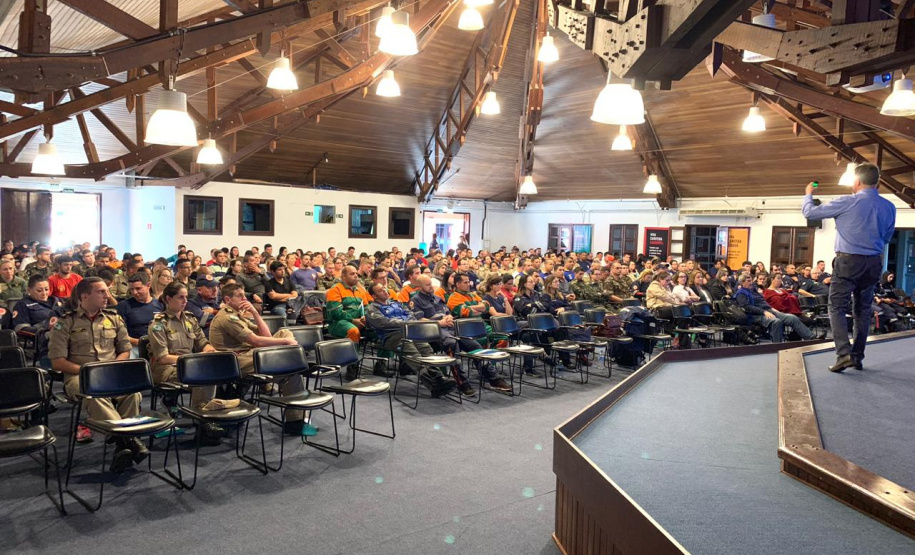 Siate e Samu simulam exercício de atendimento a múltiplas vítimas  -  Curitiba, 14/06/2019  -  Foto:  Divulgação SESA