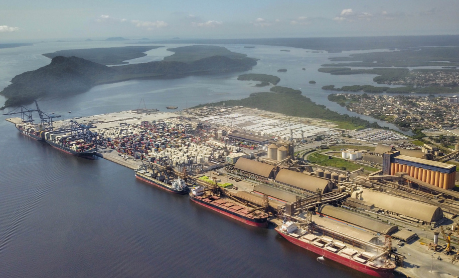 04/2019 - Porto de Paranaguá. Foto: José Fernando Ogura/ANPr
