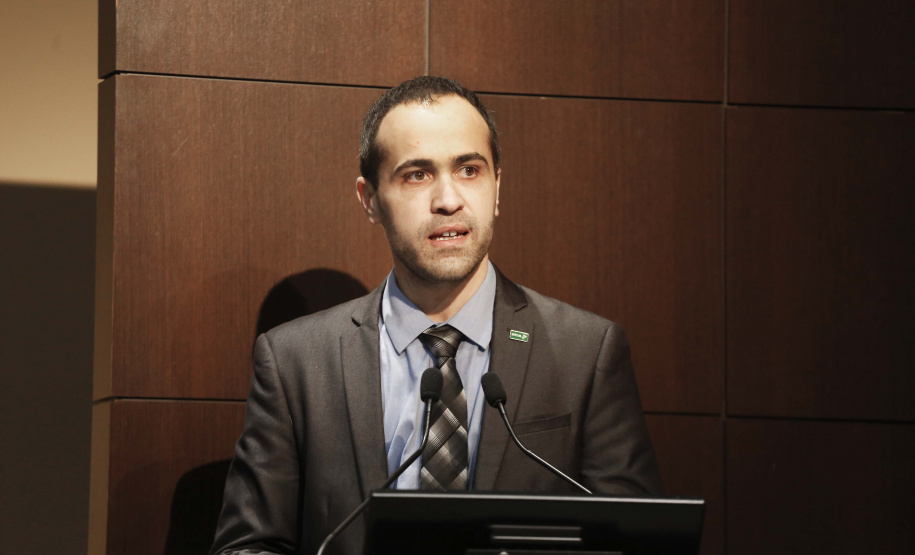 Simpósio: Ética, Probidade e Integridade. N/F: Hélio de Paula E Silva, superintendente do BRDE.Curitiba, 14-06-19.Foto: Arnaldo Alves / ANPr.