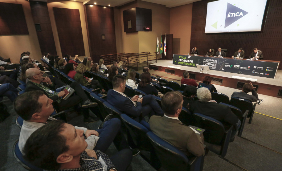Simpósio: Ética, Probidade e Integridade. N/F:Curitiba, 14-06-19.Foto: Arnaldo Alves / ANPr.