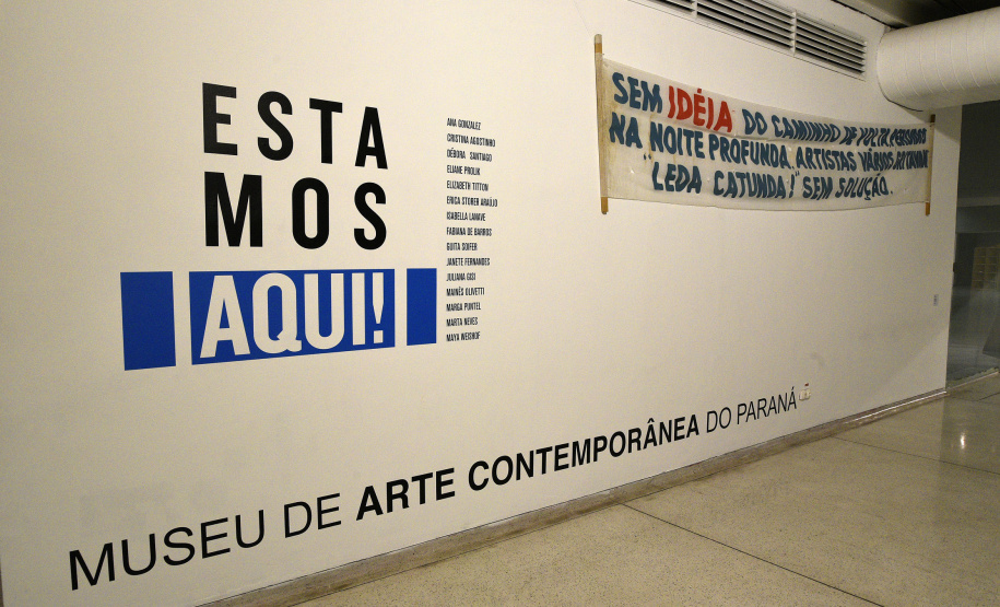 Abertura da exposição "Estamos Aqui" do Museu de Arte Contemporânea do Paraná(MAC/PR).Curitiba, 15 de maio de 2019.Foto: Kraw Penas/SECC