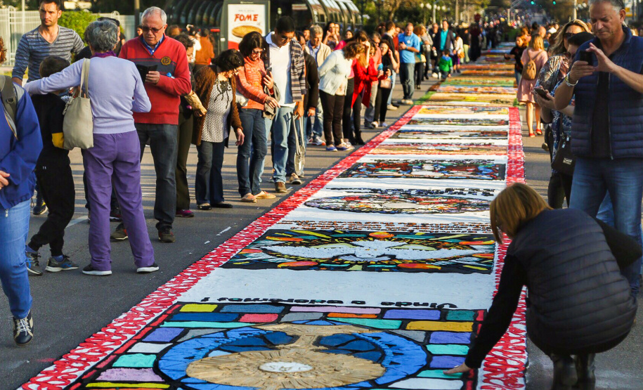 Procissão de Corpus Christi em Curitiba.  -  Foto: José Fernando Ogura/Arquivo ANPr