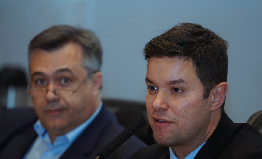 O governador Massa Ratinho Junior recebeu nesta terça-feira (18) chefes de núcleos das regiões de Apucarana, Maringá e Ivaiporã