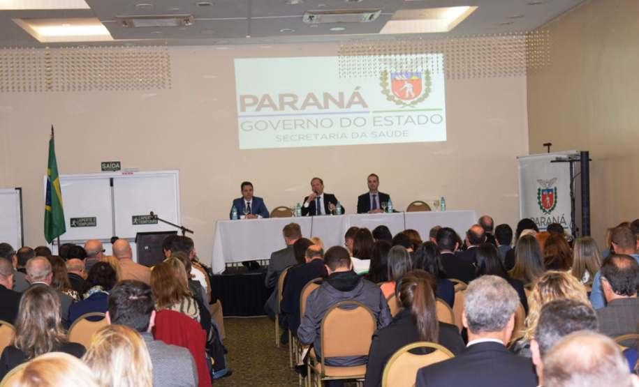 Saúde discute planejamento estratégico e Plano de Ação para 2020.  -  Curitiba, 18/06/2019  -  Foto: Divulgação SESA