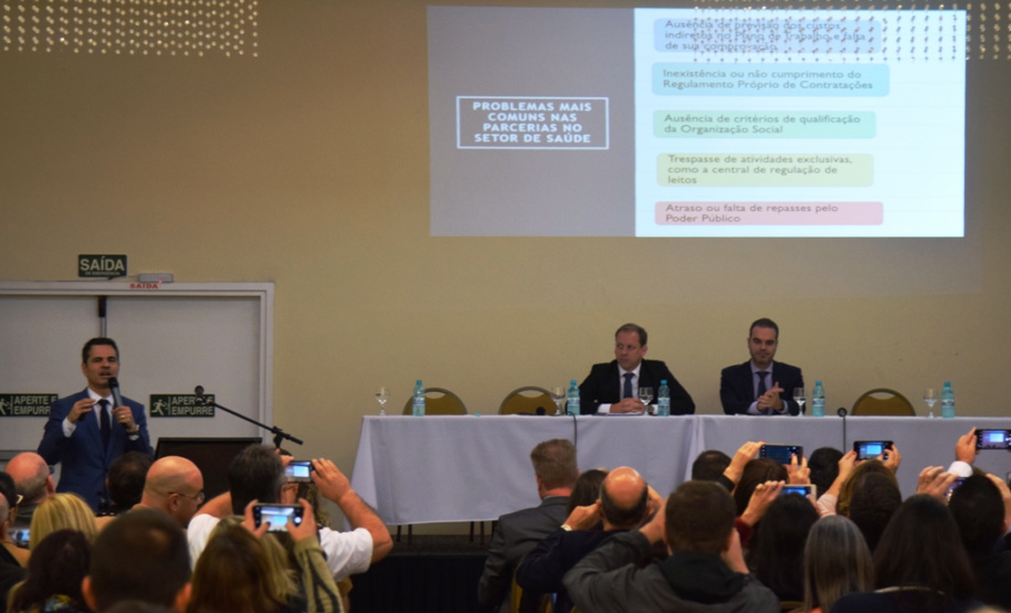 Saúde discute planejamento estratégico e Plano de Ação para 2020.  -  Curitiba, 18/06/2019  -  Foto: Divulgação SESA