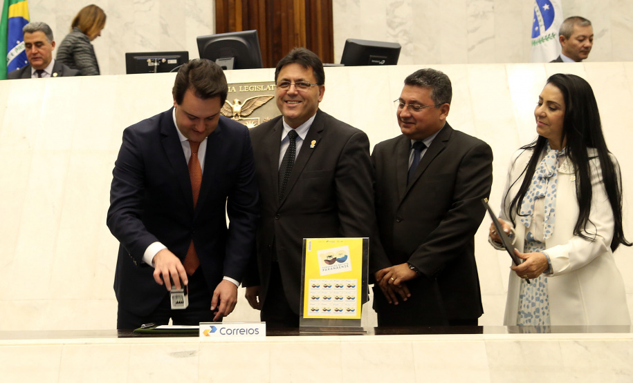 Comemoração de 100 de Convenção Batista na Assembléia Legislativa do Paraná, com homenagem do Governador Carlos Massa Ratinho JuniorFoto Gilson Abreu