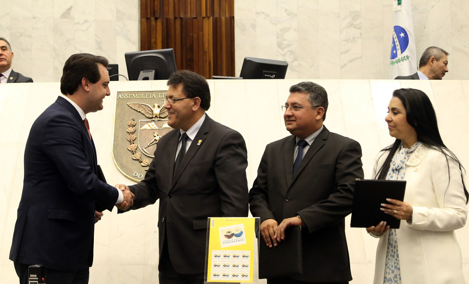 Comemoração de 100 de Convenção Batista na Assembléia Legislativa do Paraná, com homenagem do Governador Carlos Massa Ratinho JuniorFoto Gilson Abreu