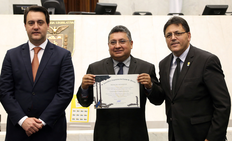 Comemoração de 100 de Convenção Batista na Assembléia Legislativa do Paraná, com homenagem do Governador Carlos Massa Ratinho JuniorFoto Gilson Abreu
