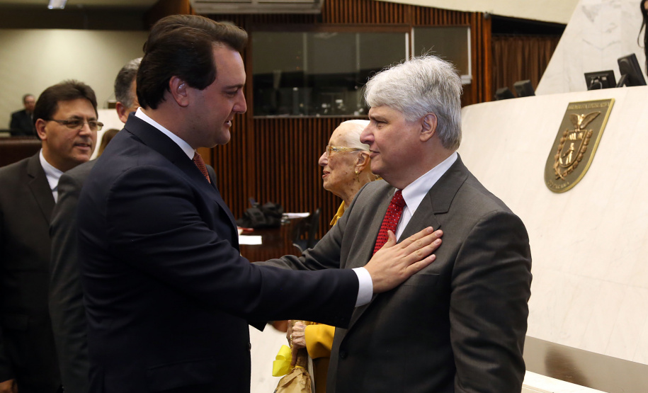 Comemoração de 100 de Convenção Batista na Assembléia Legislativa do Paraná, com homenagem do Governador Carlos Massa Ratinho JuniorFoto Gilson Abreu