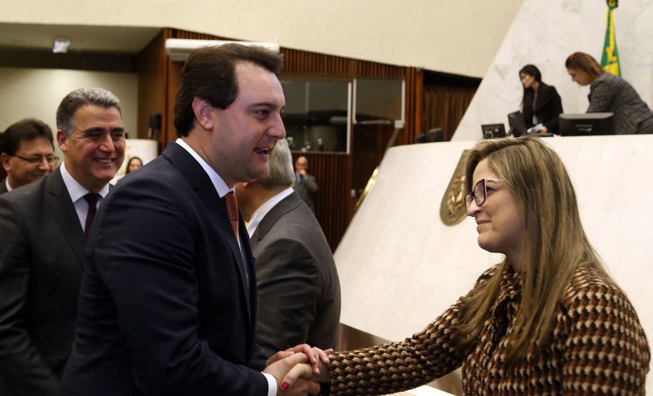 Comemoração de 100 de Convenção Batista na Assembléia Legislativa do Paraná, com homenagem do Governador Carlos Massa Ratinho JuniorFoto Gilson Abreu