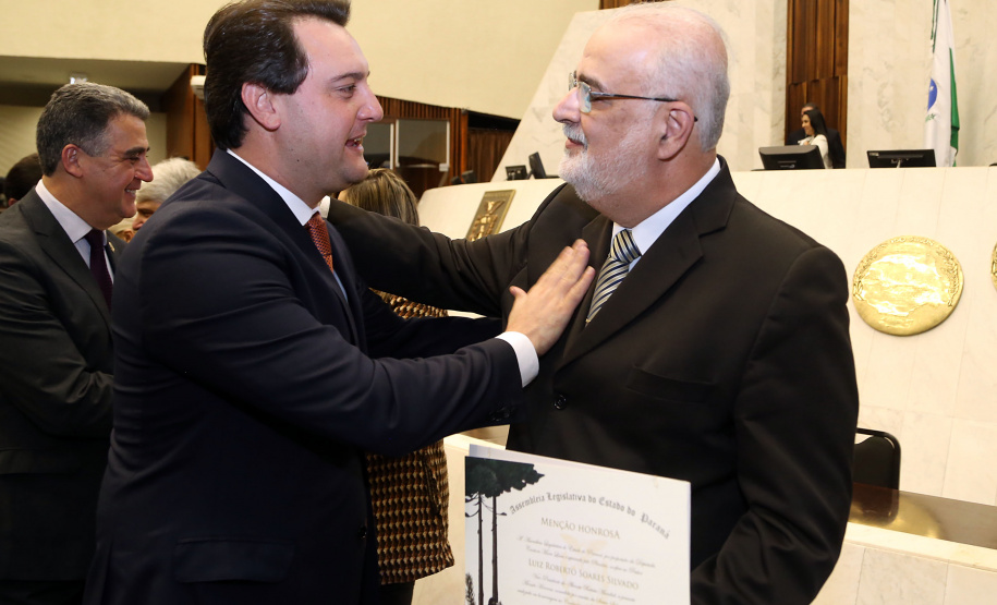 Comemoração de 100 de Convenção Batista na Assembléia Legislativa do Paraná, com homenagem do Governador Carlos Massa Ratinho JuniorFoto Gilson Abreu