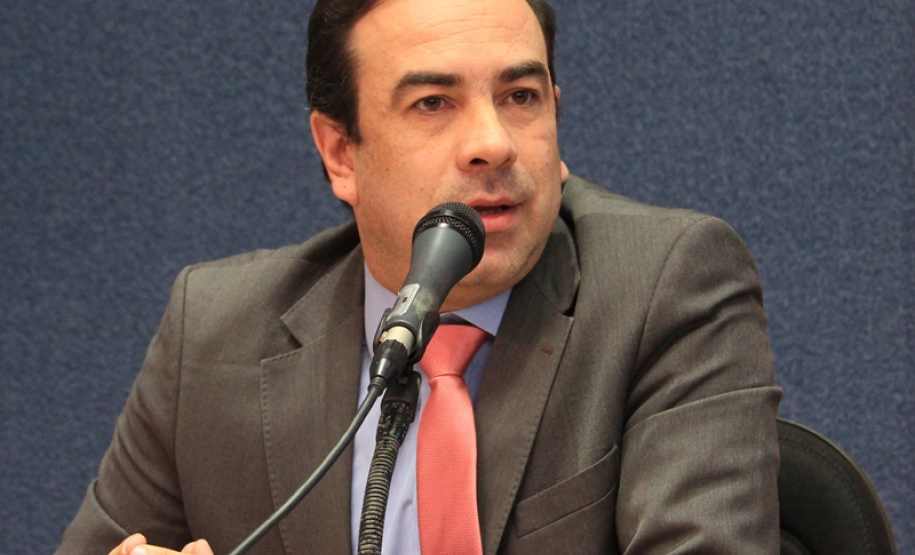 Diretor jurídico da Sanepar, Andrei Rech. Foto: Sanepar