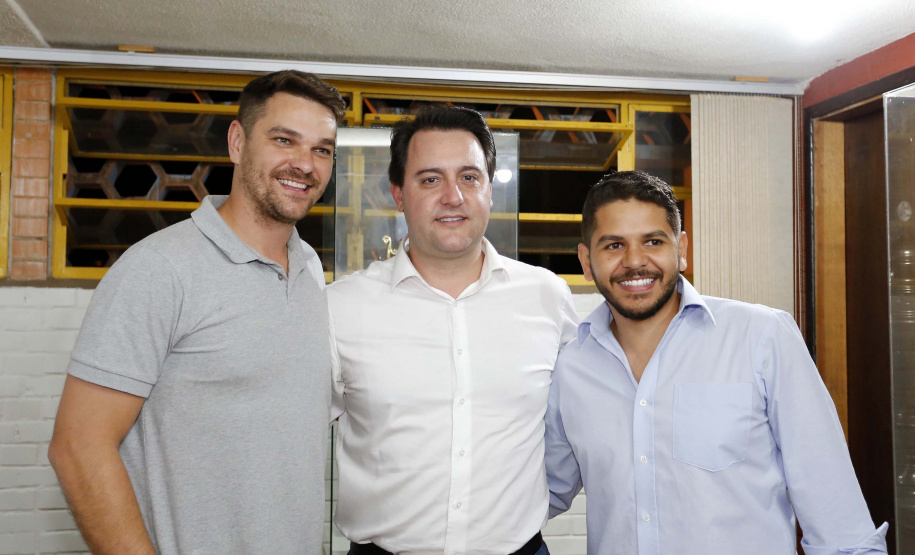 O governador Carlos Massa Ratinho Junior lançou nesta quinta-feira (20), no Ginásio Moringão, em Londrina, o Japs Combate, espécie de Jogos Abertos do Paraná voltado apenas para as lutas.  -  Londrina, 20/06/2019  -  Foto: Arnaldo Alves/ANPr
