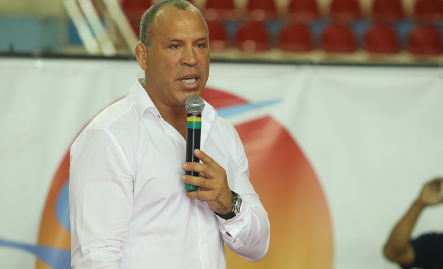 Governador Carlos Massa Ratinho Junior abre oficialmente a oitava edição dos Jogos Paradesportivos do Paraná (Parajaps), em Londrina.  -  Londrina, 20/06/2019  -  Foto: Rodrigo Félix Leal/ANPr