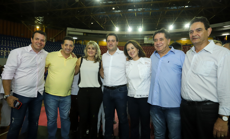 Governador Carlos Massa Ratinho Junior abre oficialmente a oitava edição dos Jogos Paradesportivos do Paraná (Parajaps), em Londrina.  -  Londrina, 20/06/2019  -  Foto: Rodrigo Félix Leal/ANPr