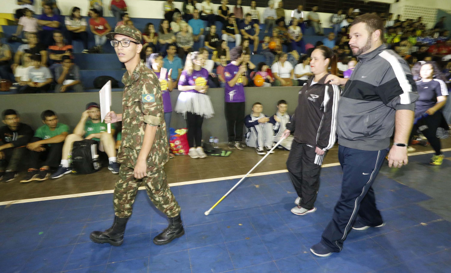 Governador Carlos Massa Ratinho Junior abre oficialmente a oitava edição dos Jogos Paradesportivos do Paraná (Parajaps), em Londrina.  -  Londrina, 20/06/2019  -  Foto: Arnaldo Alves/ANPr