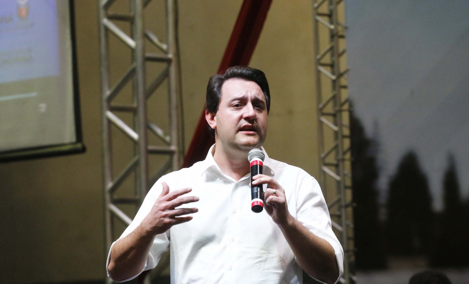 Governador Carlos Massa Ratinho Junior abre oficialmente a oitava edição dos Jogos Paradesportivos do Paraná (Parajaps), em Londrina.  -  Londrina, 20/06/2019  -  Foto: Arnaldo Alves/ANPr