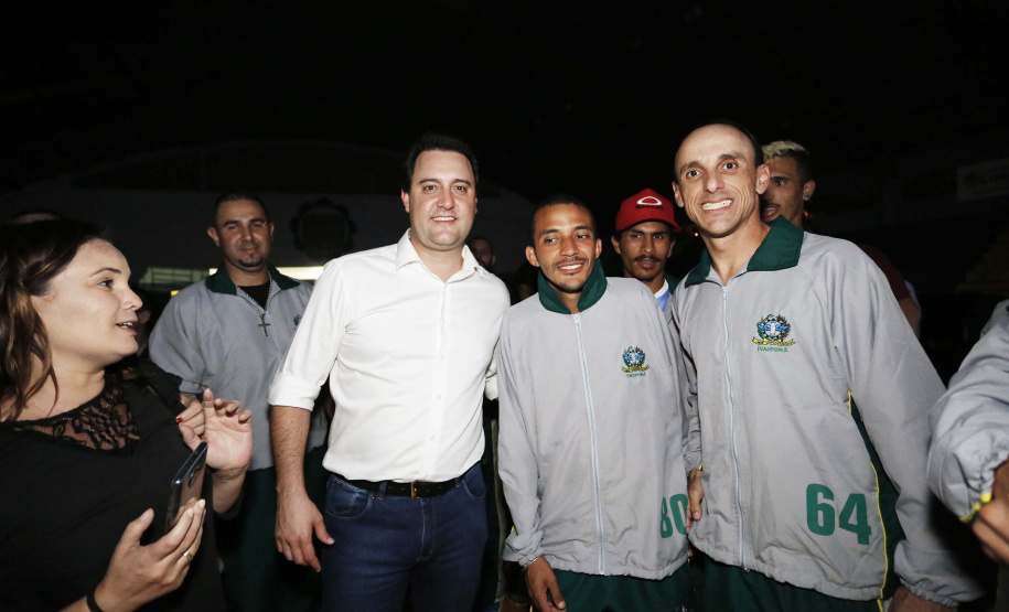 Governador Carlos Massa Ratinho Junior abre oficialmente a oitava edição dos Jogos Paradesportivos do Paraná (Parajaps), em Londrina.  -  Londrina, 20/06/2019  -  Foto: Arnaldo Alves/ANPr