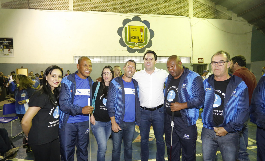 Governador Carlos Massa Ratinho Junior abre oficialmente a oitava edição dos Jogos Paradesportivos do Paraná (Parajaps), em Londrina.  -  Londrina, 20/06/2019  -  Foto: Arnaldo Alves/ANPr