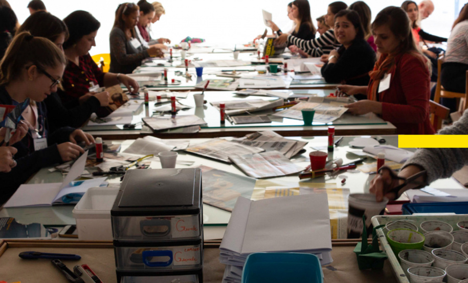 Quem quiser aproveitar o domingo, 23, no Museu Oscar Niemeyer poderá participar das ações gratuitas organizadas pela Equipe do Educativo.  -   Foto: Divulgação MON