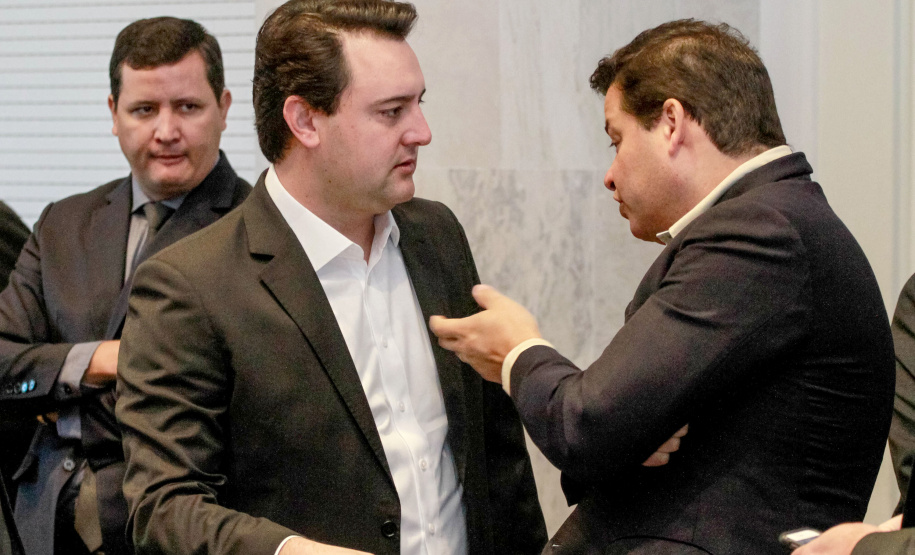 Governador Carlos Massa Ratinho Junior coordena reunião com a equipe de governo.  -  Curitiba, 25/06/2019  -  Foto: Valdelino Alves Pontes