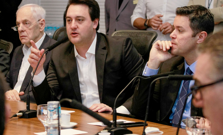 Governador Carlos Massa Ratinho Junior coordena reunião com a equipe de governo.  -  Curitiba, 25/06/2019  -  Foto: Valdelino Alves Pontes