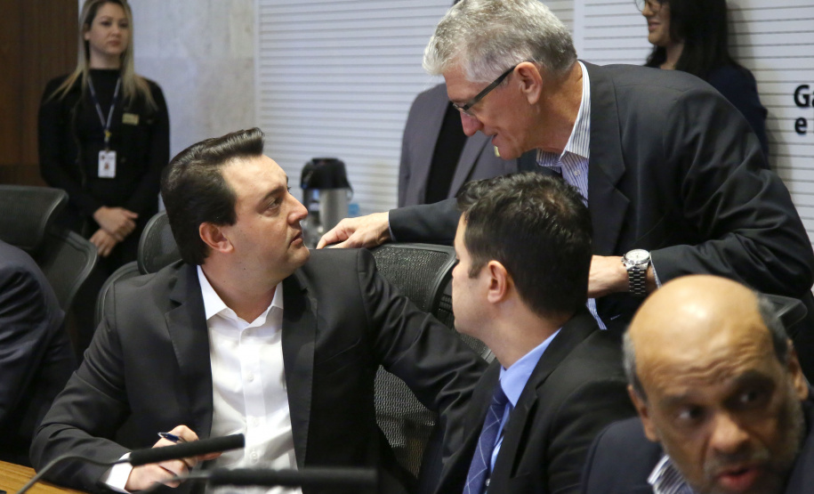 Governador Carlos Massa Ratinho Junior coordena reunião com a equipe de governo.  -  Curitiba, 25/06/2019  -  Foto: Jaelson Lucas/ANPr
