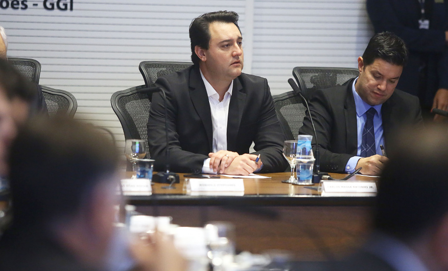 Governador Carlos Massa Ratinho Junior coordena reunião com a equipe de governo.  -  Curitiba, 25/06/2019  -  Foto: Jaelson Lucas/ANPr