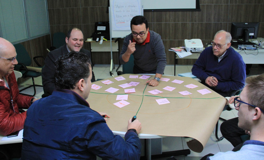 Grupo de Trabalho sobre Mobilidade Elétrica realiza um Workshop no Palácio das Araucárias  -  Curitiba, 26/06/2019  -  Foto: Divulgação SEDU