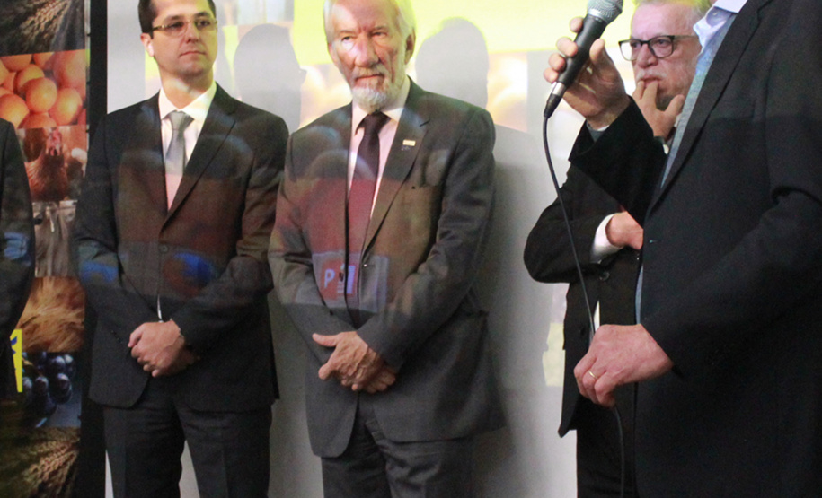 O vice-governador Darci Piana e o secretário estadual da Agricultura e do Abastecimento, Norberto Ortigara, participam nesta quinta-feira (27), em Curitiba, do lançamento do Plano Safra 2019/2020.  -  Curitiba, 27/06/2019  -  Foto: Gisele Barão/Assessoria de Imprensa Seab