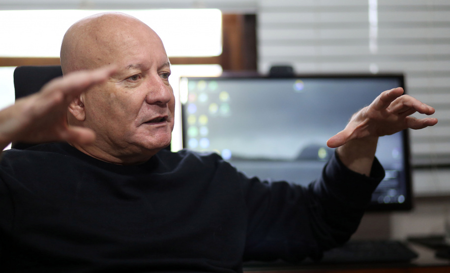 Jornalista Roberto José da Silva, o Zé Beto  -  Curitiba, 31/05/2019  -  Foto: Gilson Abreu/ANPr